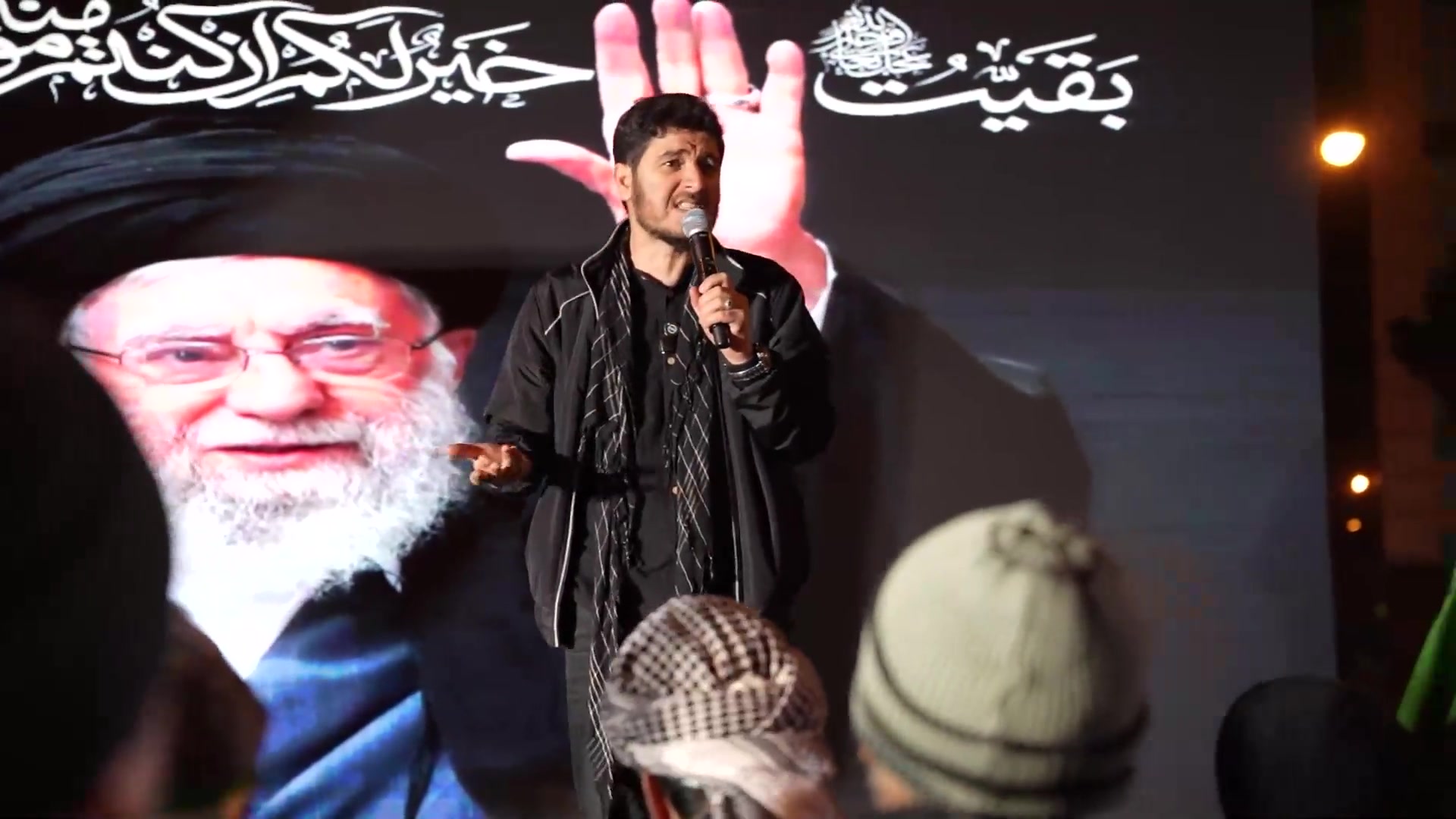 تبین جنگ در شب هفتم شهادت امام خامنه‌ای روایت ابراهیم نورمحمدی فعال اجتماعی